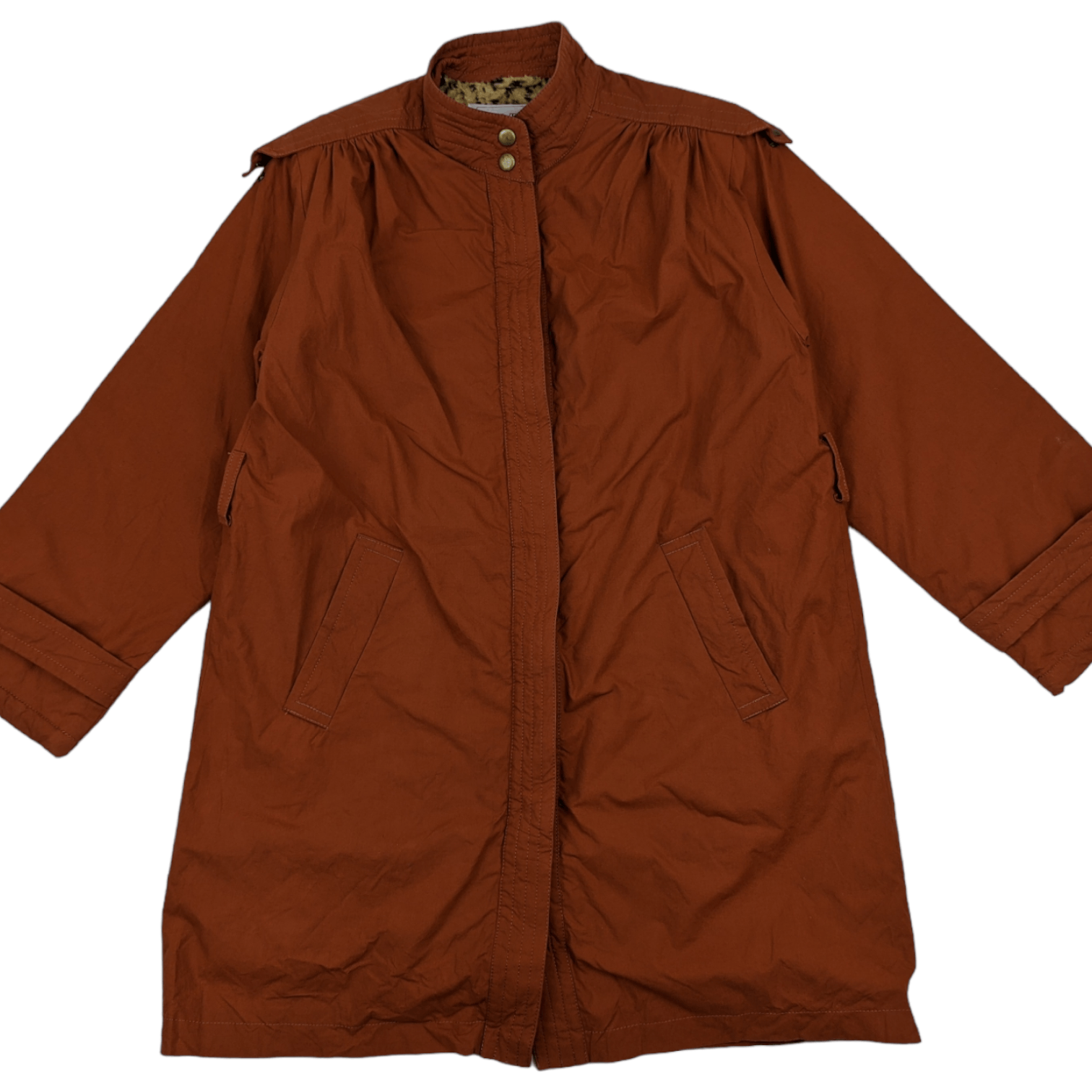 Japanese Brand Vintage Japan JOVEEL Long Style Trench Coat Winter Jacket Size M / US 6-8 / IT 42-44 - 3 Thumbnail