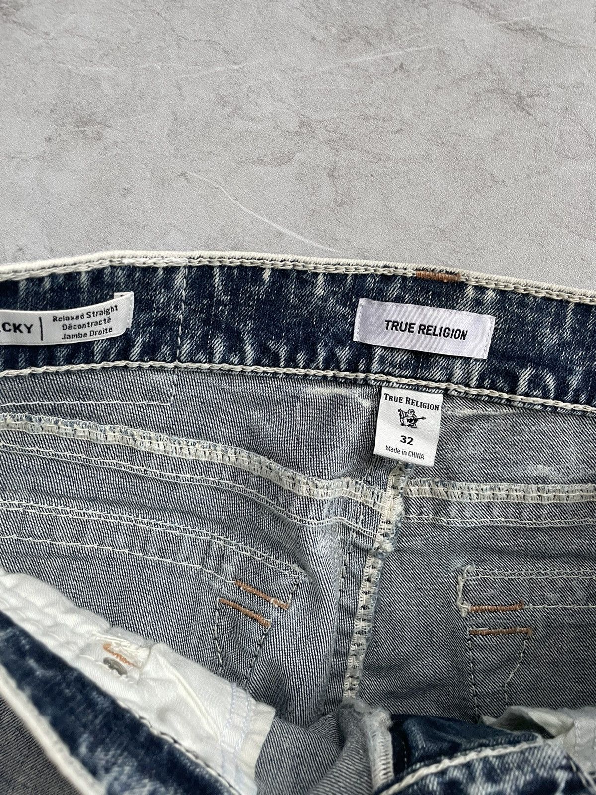 True Religion True religion washed denim jean Size US 32 / EU 48 - 10 Thumbnail
