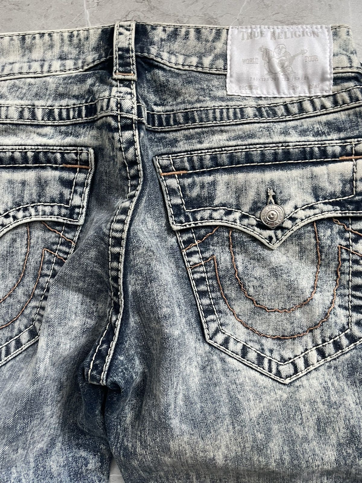 True Religion True religion washed denim jean Size US 32 / EU 48 - 5 Thumbnail