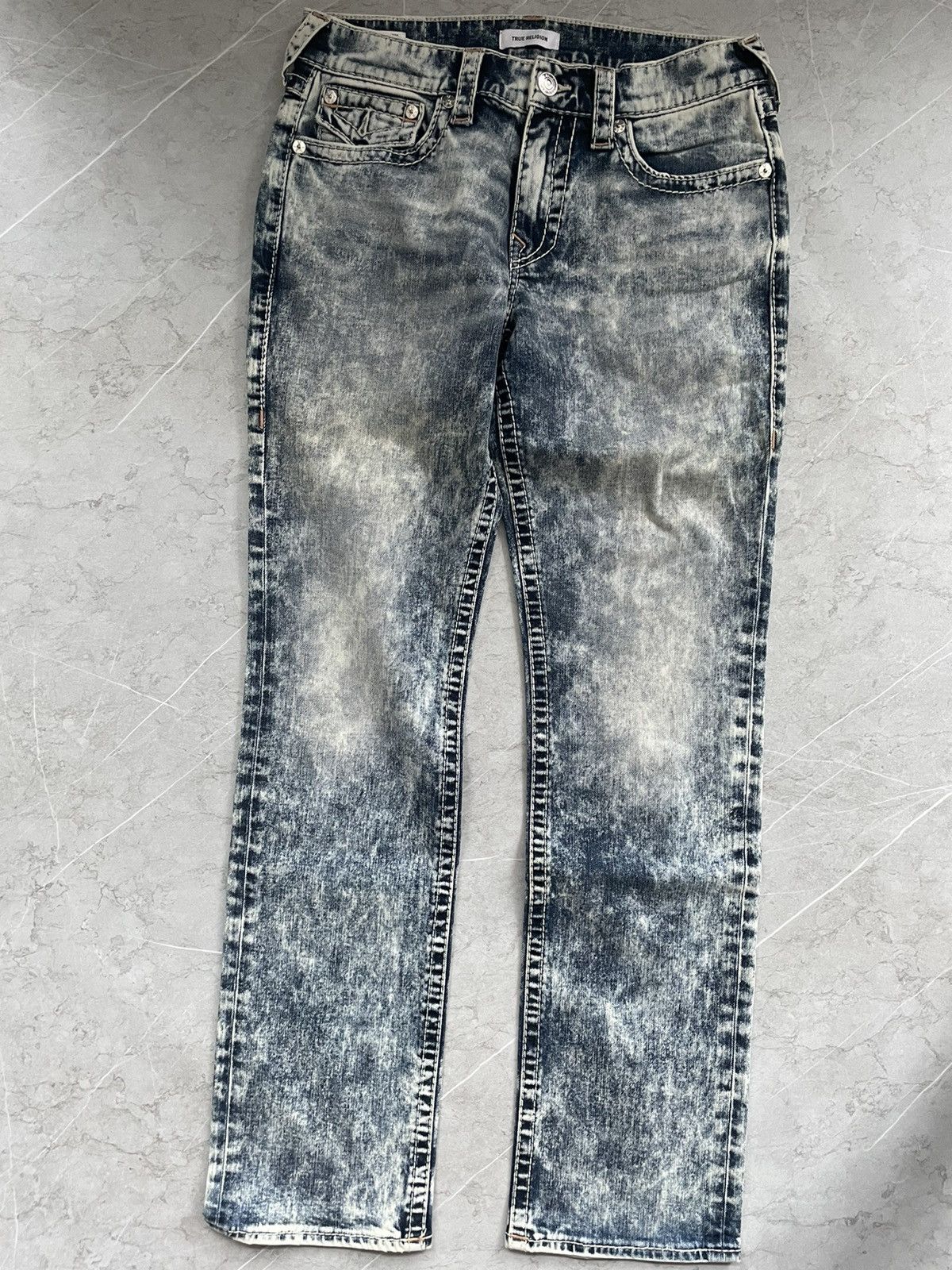 True Religion True religion washed denim jean Size US 32 / EU 48 - 7 Thumbnail