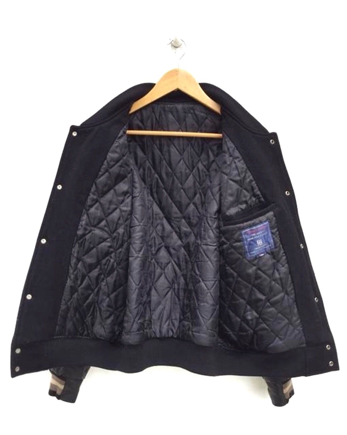 Designer Abahouse Jacket Fisherman Team Sleeve Leather Varsity Jacket Size US M / EU 48-50 / 2 - 7 Thumbnail