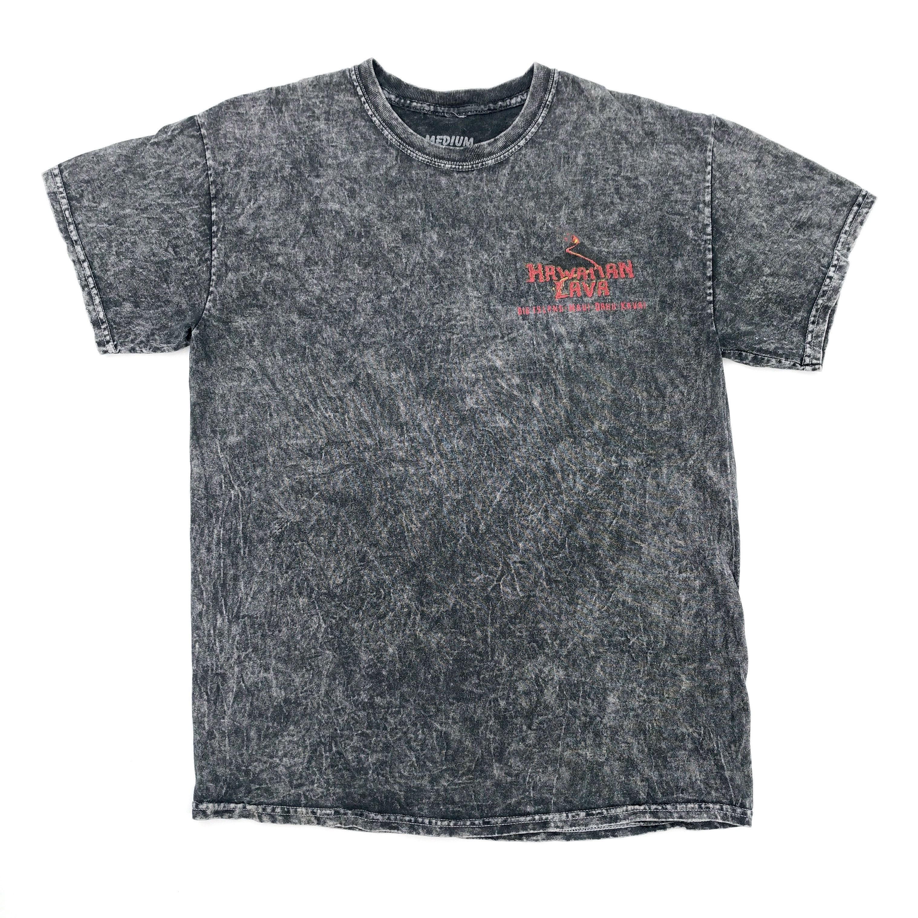 Vintage Vintage Hawaii Lava Acid Wash Surf Graphic T-Shirt Size US M / EU 48-50 / 2 - 2 Thumbnail
