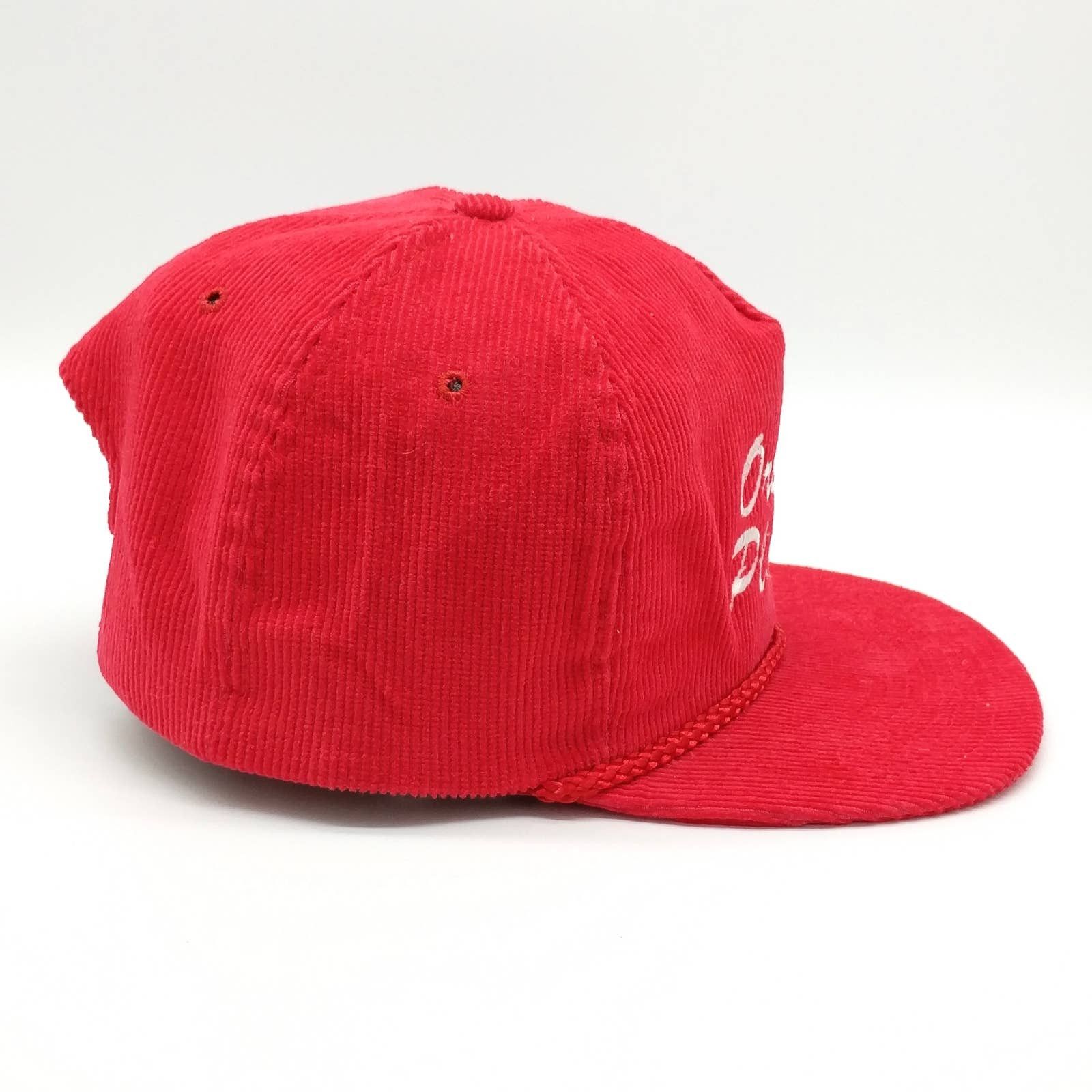 Vintage Vintage Oregon Plating Corduroy Snapback Trucker Hat 90s Size ONE SIZE - 4 Thumbnail