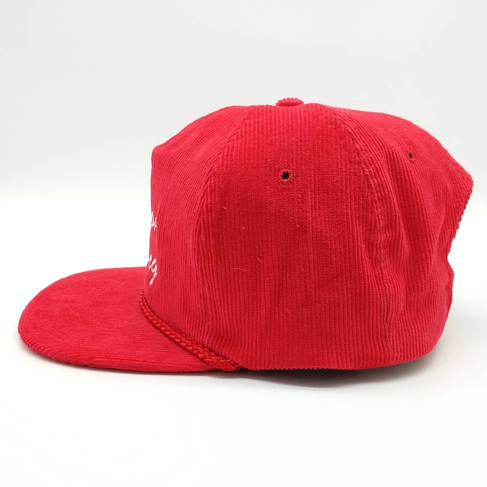 Vintage Vintage Oregon Plating Corduroy Snapback Trucker Hat 90s Size ONE SIZE - 5 Thumbnail