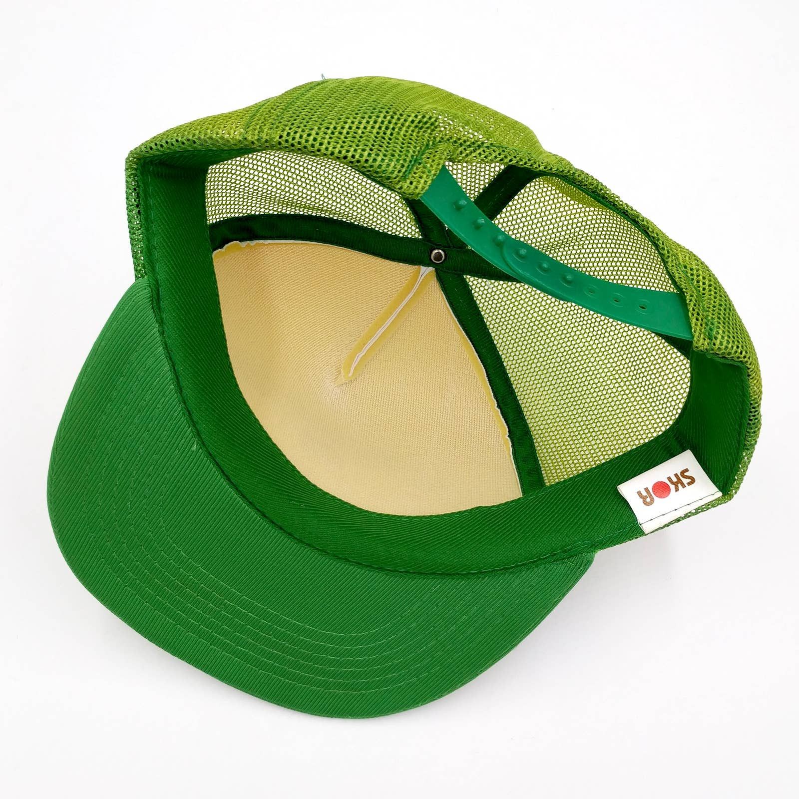 John Deere × Vintage Vintage JOHN DEERE Farmers Friend Snapback Trucker Mesh Hat Size ONE SIZE - 8 Thumbnail