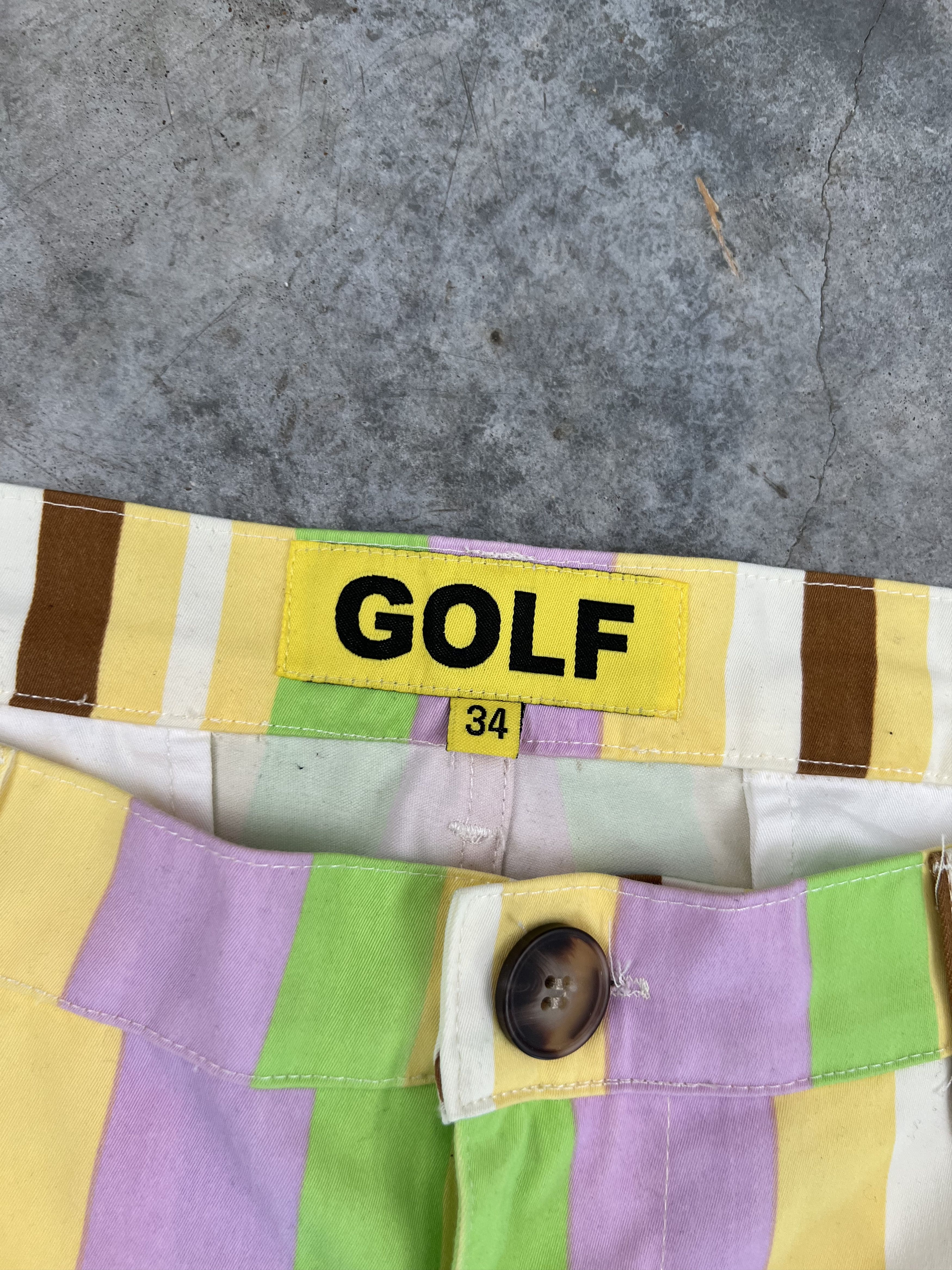 Golf Wang Golf Wang Vertical Stripe Skate Pants Sz. 34 Tyler Size US 34 / EU 50 - 4 Thumbnail