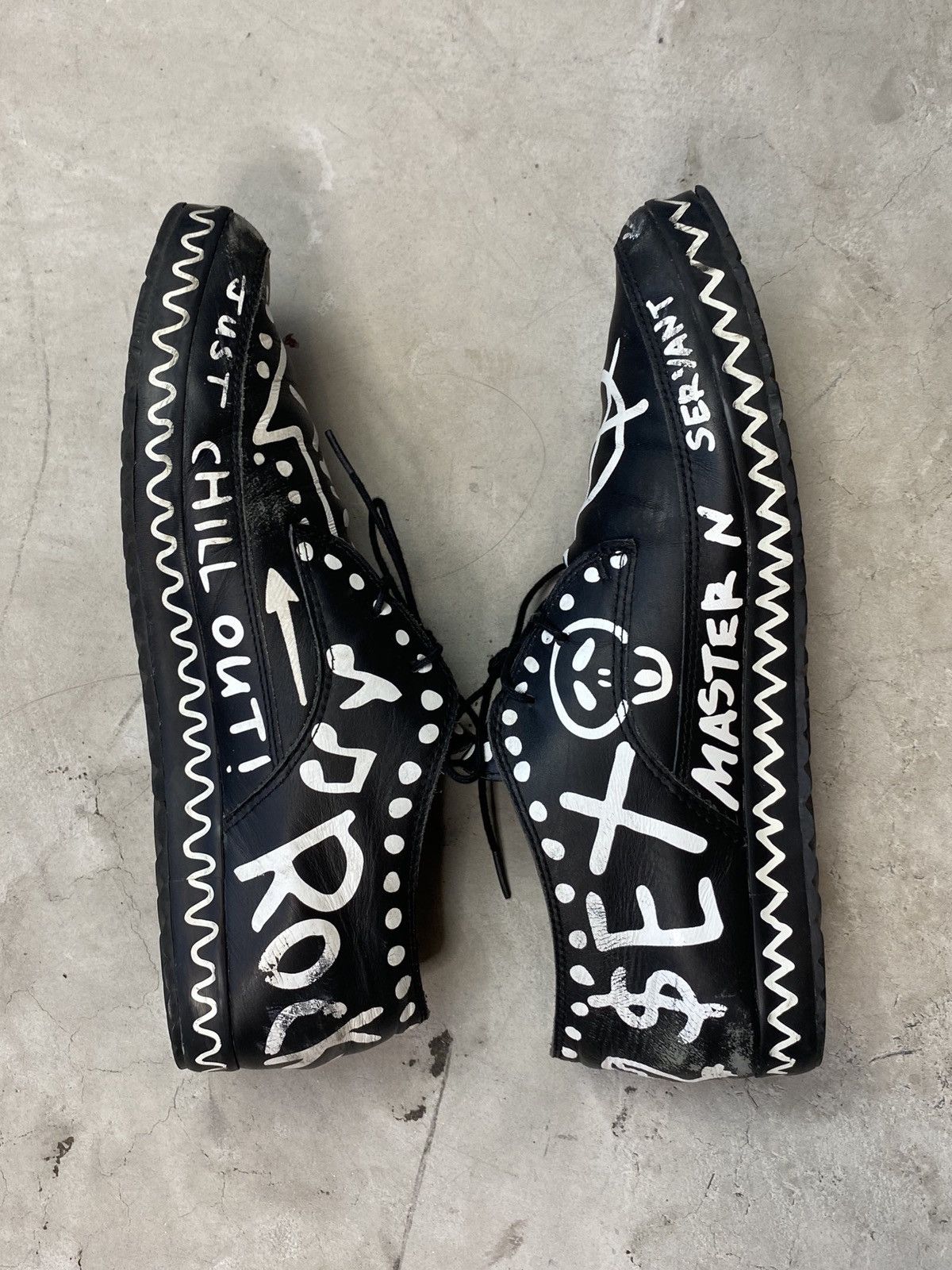Adidas × Jeremy Scott Jeremey Scott x Adidas Anarchy “A” Sneakers Size US 10 / EU 43 - 8 Thumbnail