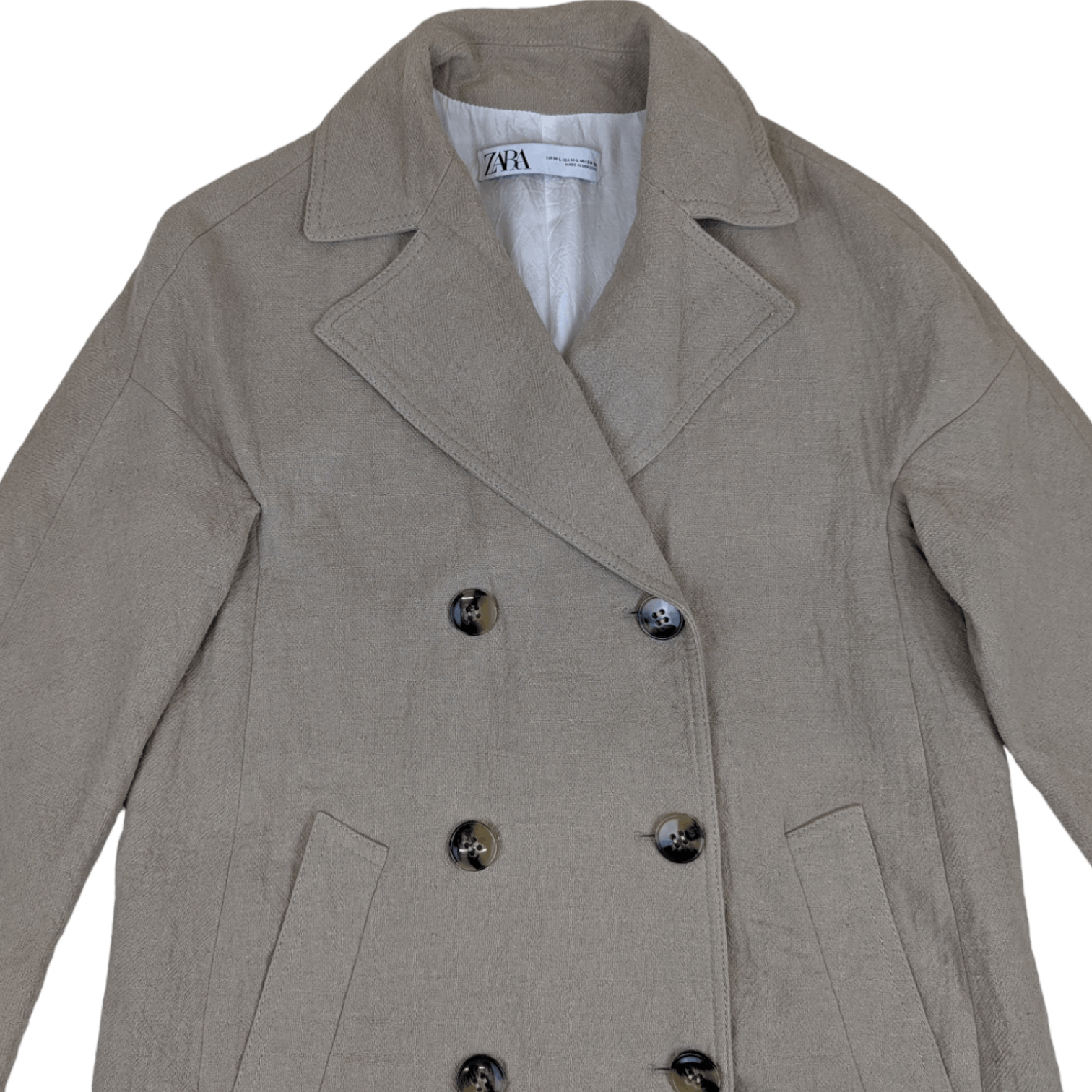 Zara ZARA Trench Coat Long Jacket Size M / US 6-8 / IT 42-44 - 4 Thumbnail