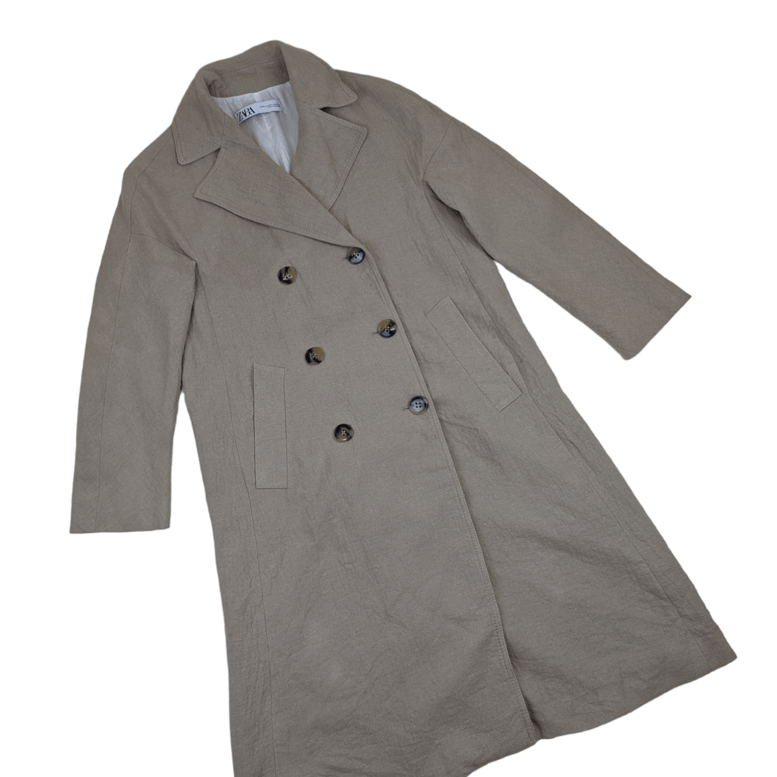 Zara ZARA Trench Coat Long Jacket Size M / US 6-8 / IT 42-44 - 3 Thumbnail