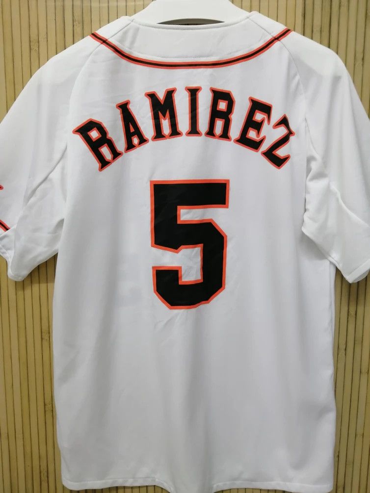 Adidas Adidas Yomiuri Giants Tee Shirt 5 Player Ramirez Japan Size US L / EU 52-54 / 3 - 7 Thumbnail