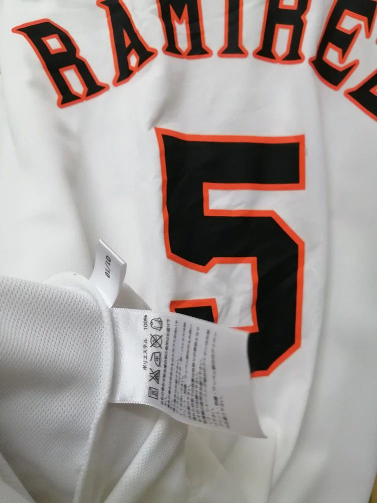 Adidas Adidas Yomiuri Giants Tee Shirt 5 Player Ramirez Japan Size US L / EU 52-54 / 3 - 8 Thumbnail