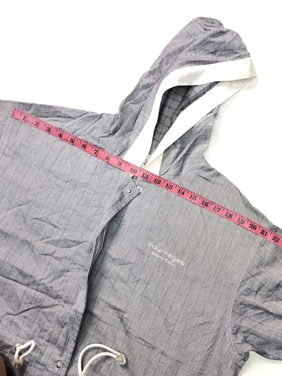 Courreges × Designer × Vintage VINTAGE COURREGES PARIS SPORT FUTUR JACKET HOODIE Size US L / EU 52-54 / 3 - 10 Thumbnail