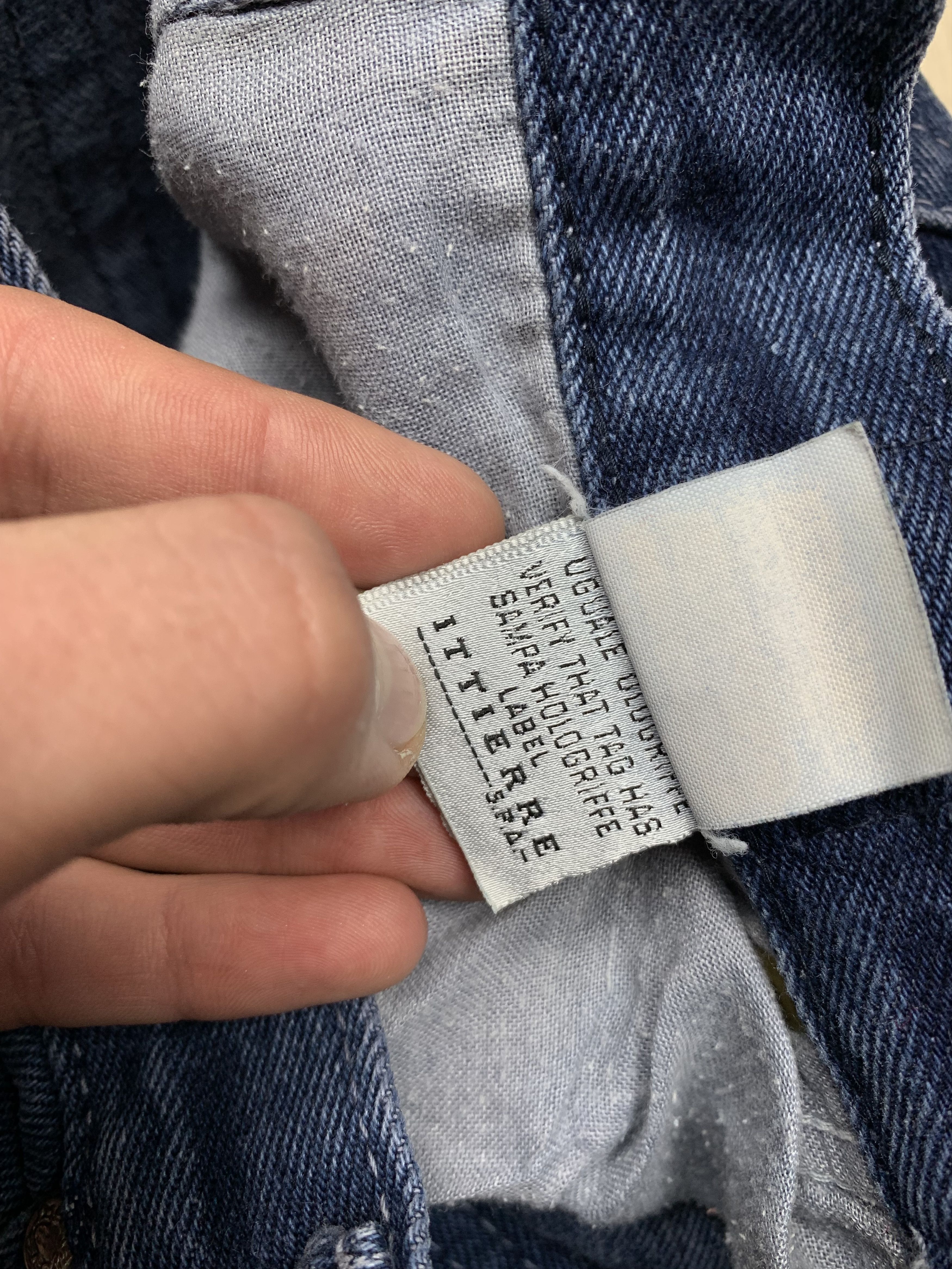 Versace Versace 90s Vintage Mens Denim Pants Jeans Size US 30 / EU 46 - 13 Thumbnail