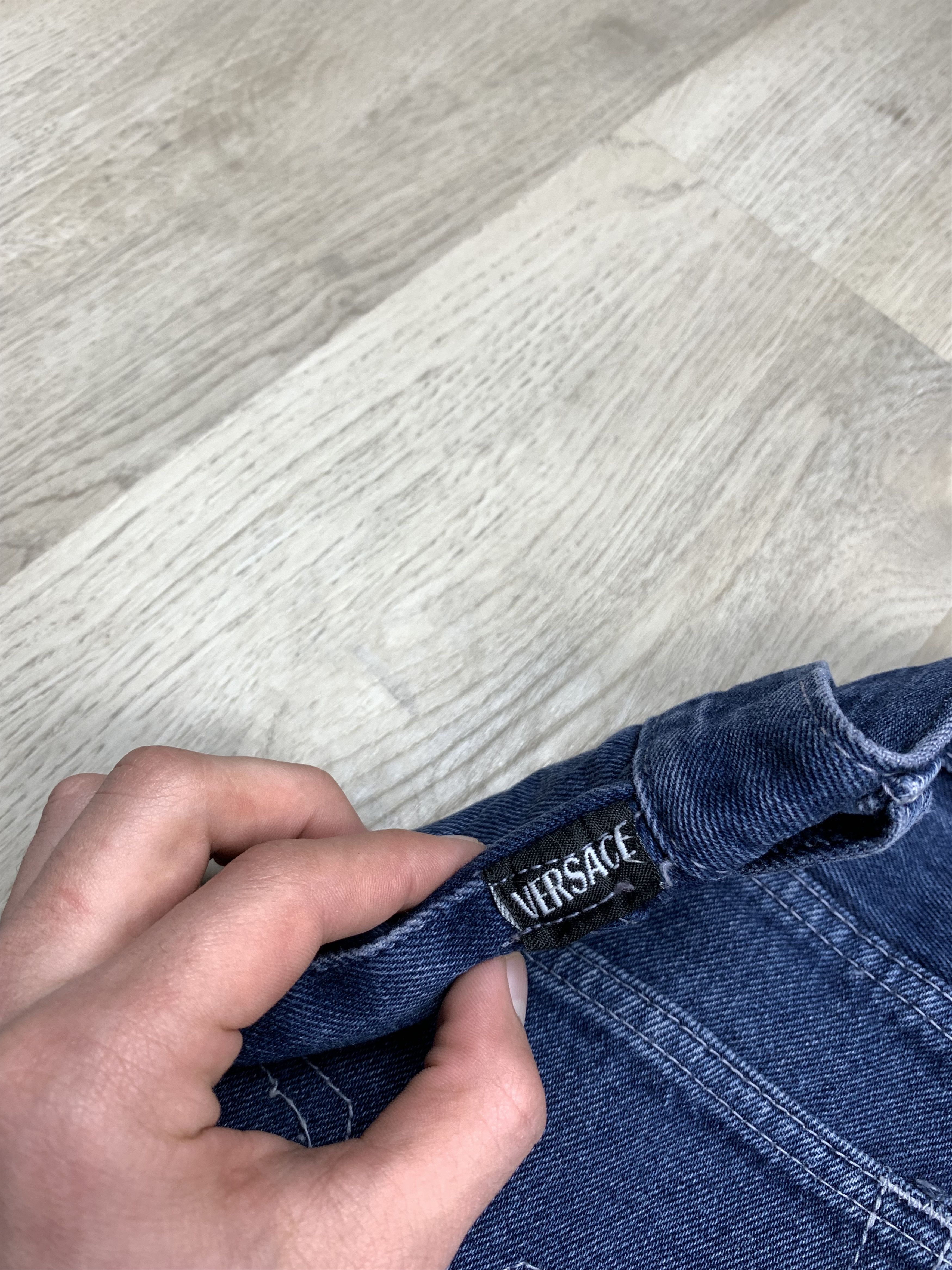 Versace Versace 90s Vintage Mens Denim Pants Jeans Size US 30 / EU 46 - 6 Thumbnail