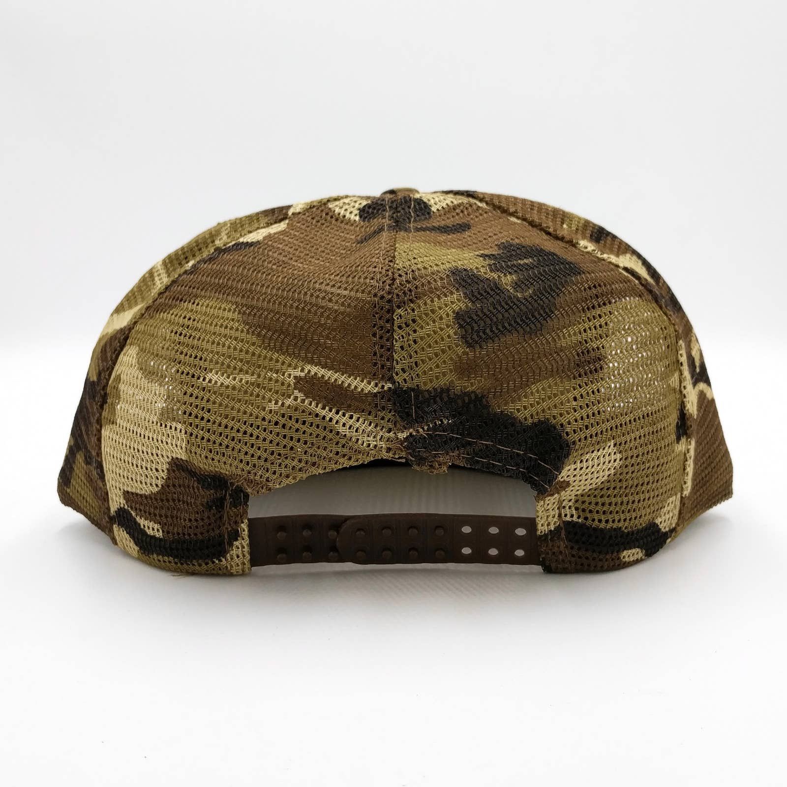 Vintage Vintage Paul Johnson Auto Parts Camo Snapback Trucker Hat Size ONE SIZE - 7 Thumbnail