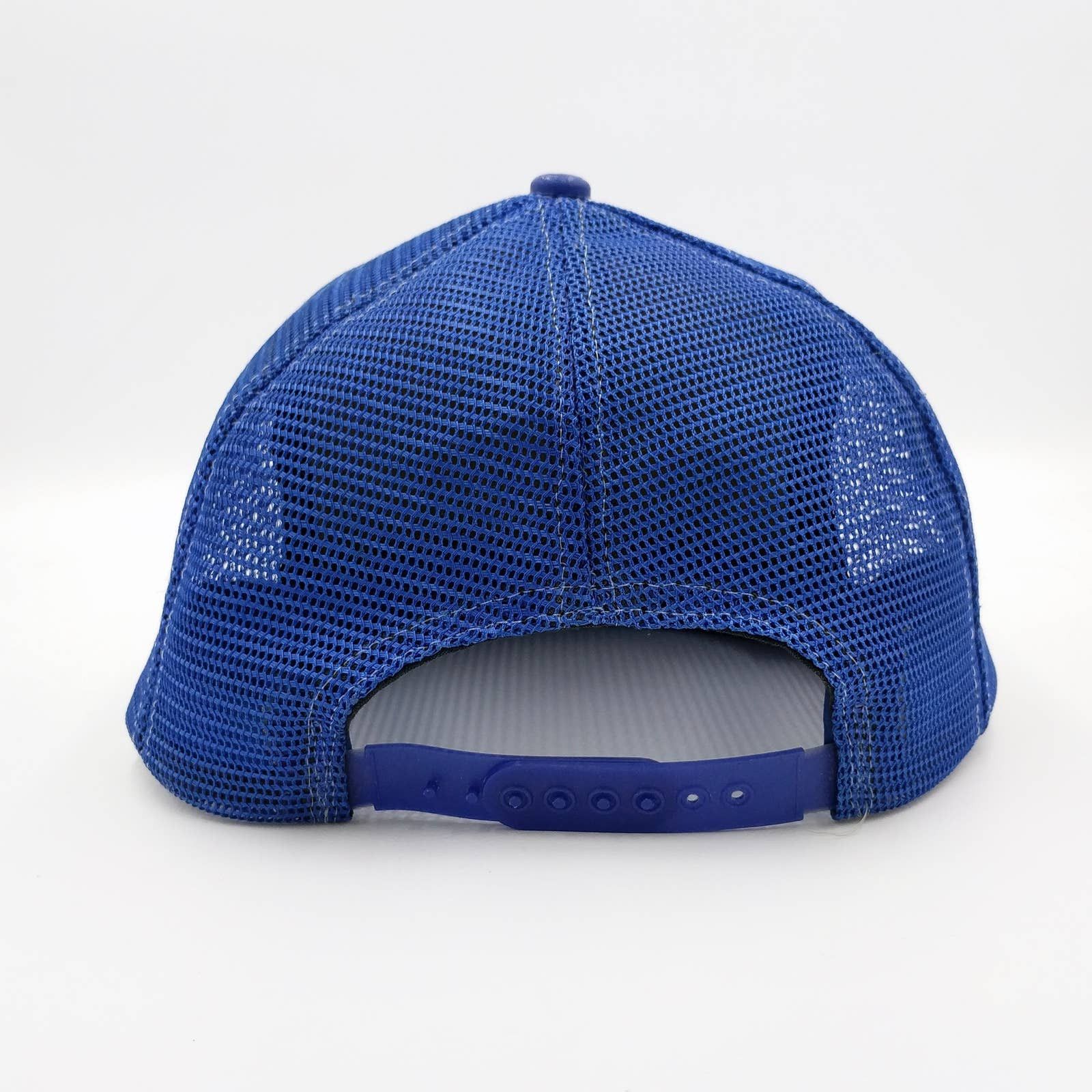 Vintage Vintage ALL-STAR Snapback Trucker Hat Mesh Spellout 70s USA Size ONE SIZE - 7 Thumbnail