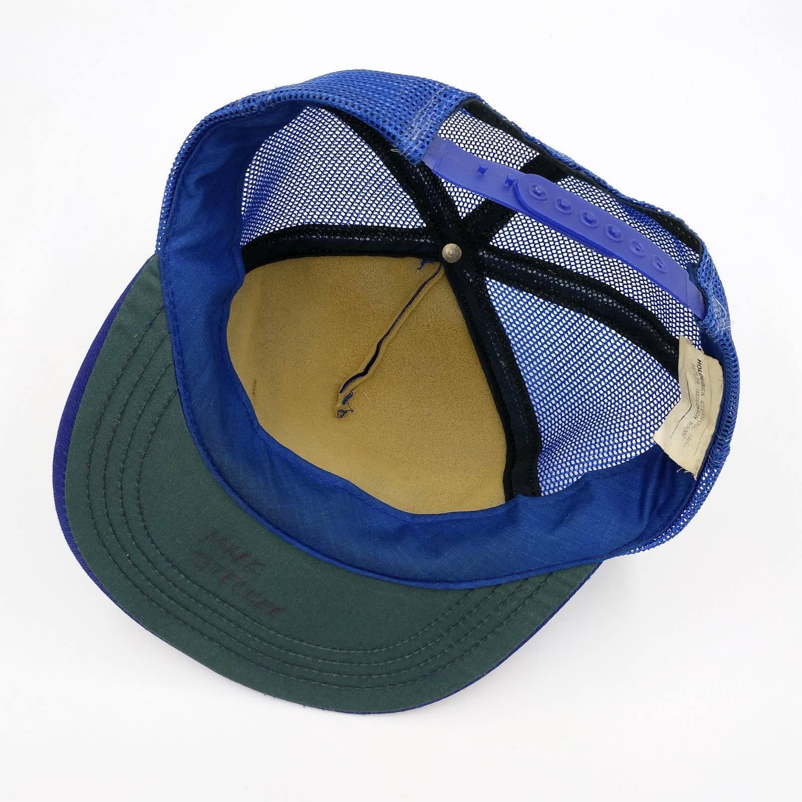 Vintage Vintage ALL-STAR Snapback Trucker Hat Mesh Spellout 70s USA Size ONE SIZE - 8 Thumbnail