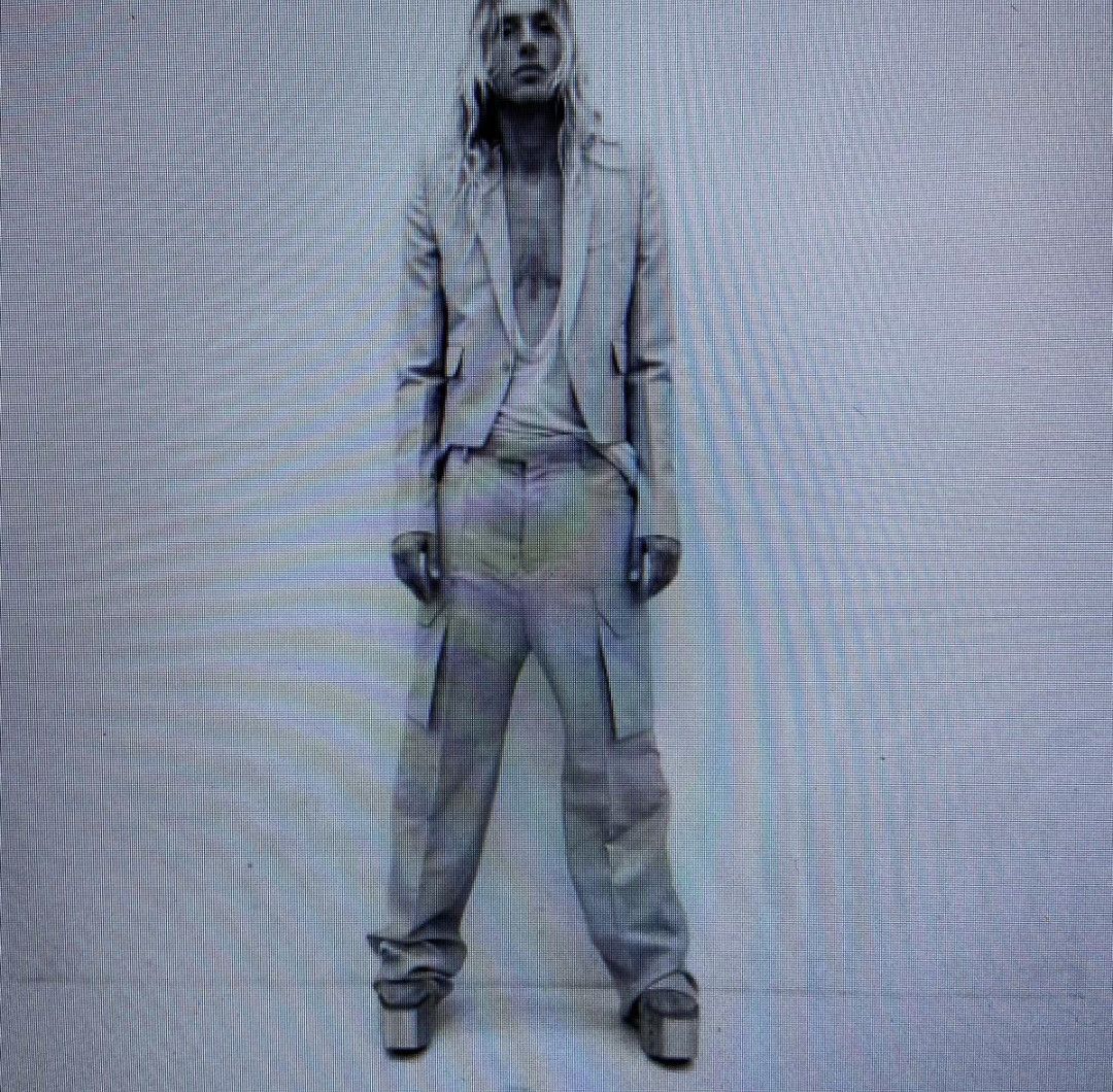 Rick Owens Rick Owens ro 17SS walrus runway black suit pants Size US 43 - 1 Thumbnail