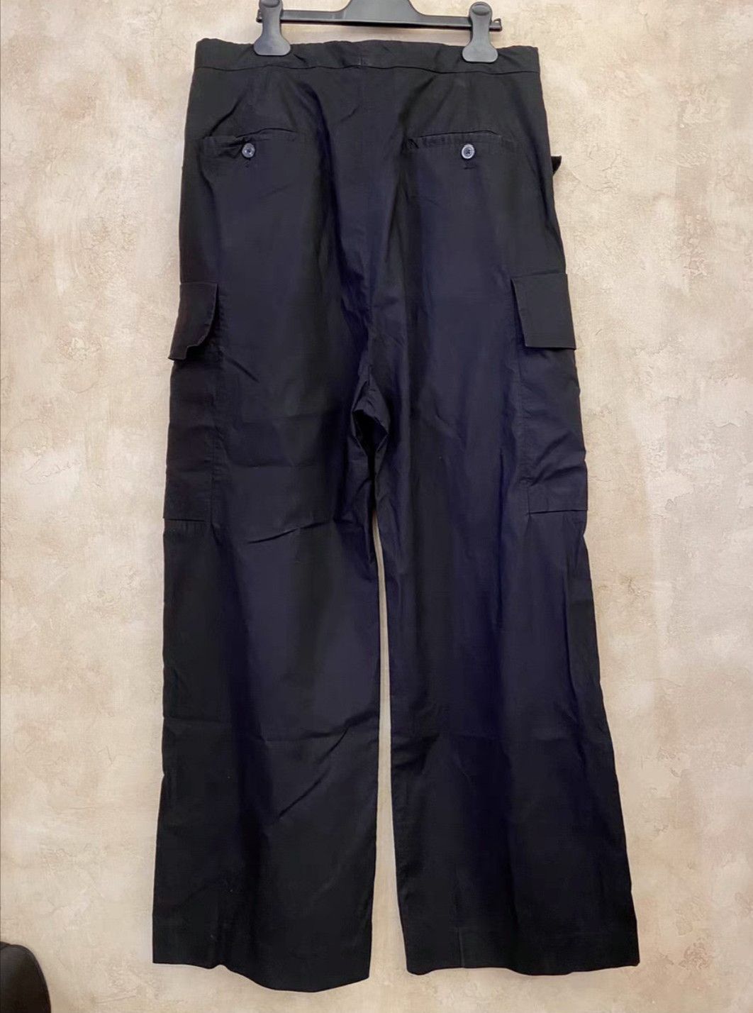 Rick Owens Rick Owens ro 17SS walrus runway black suit pants Size US 43 - 4 Thumbnail