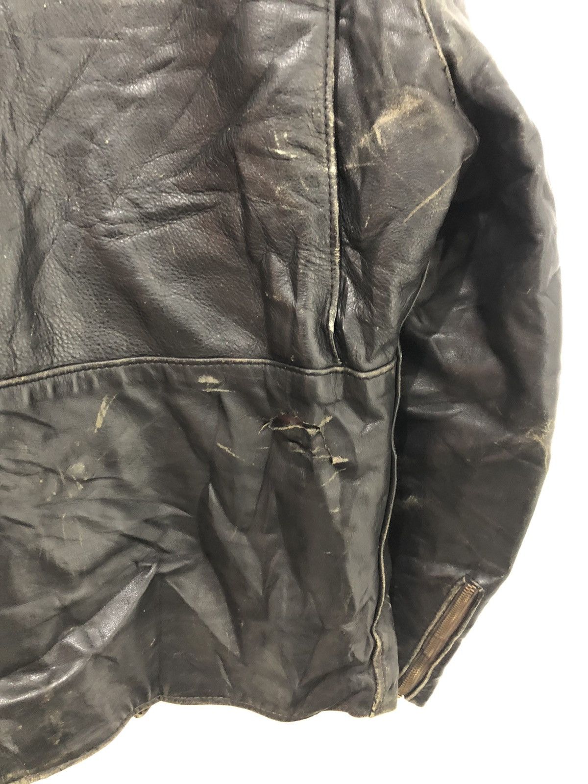 Genuine Leather Vintage 80’s San Jose California Leather Jacket Size US L / EU 52-54 / 3 - 11 Thumbnail