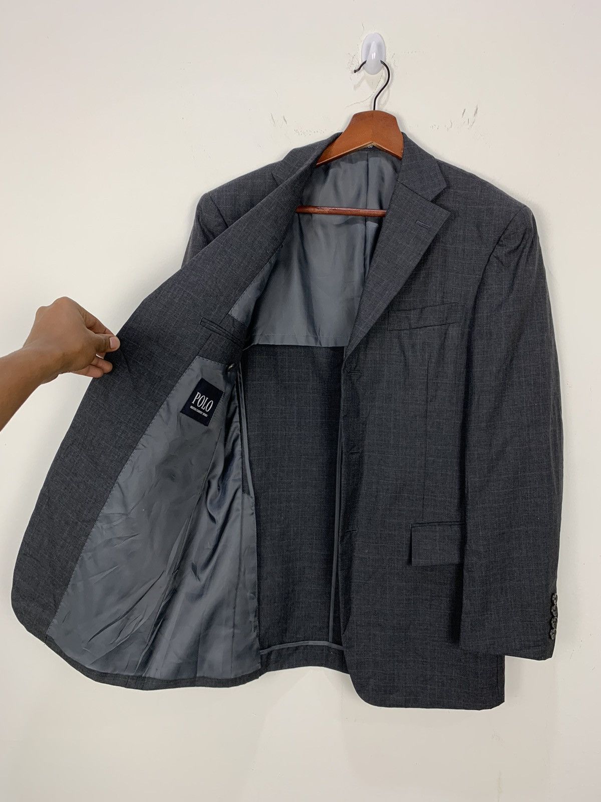 Other × Polo Ralph Lauren POLO RALPH LAUREN Rare Luxury ButtonUp Casual Blazer Jacket Size 40R - 18 Thumbnail