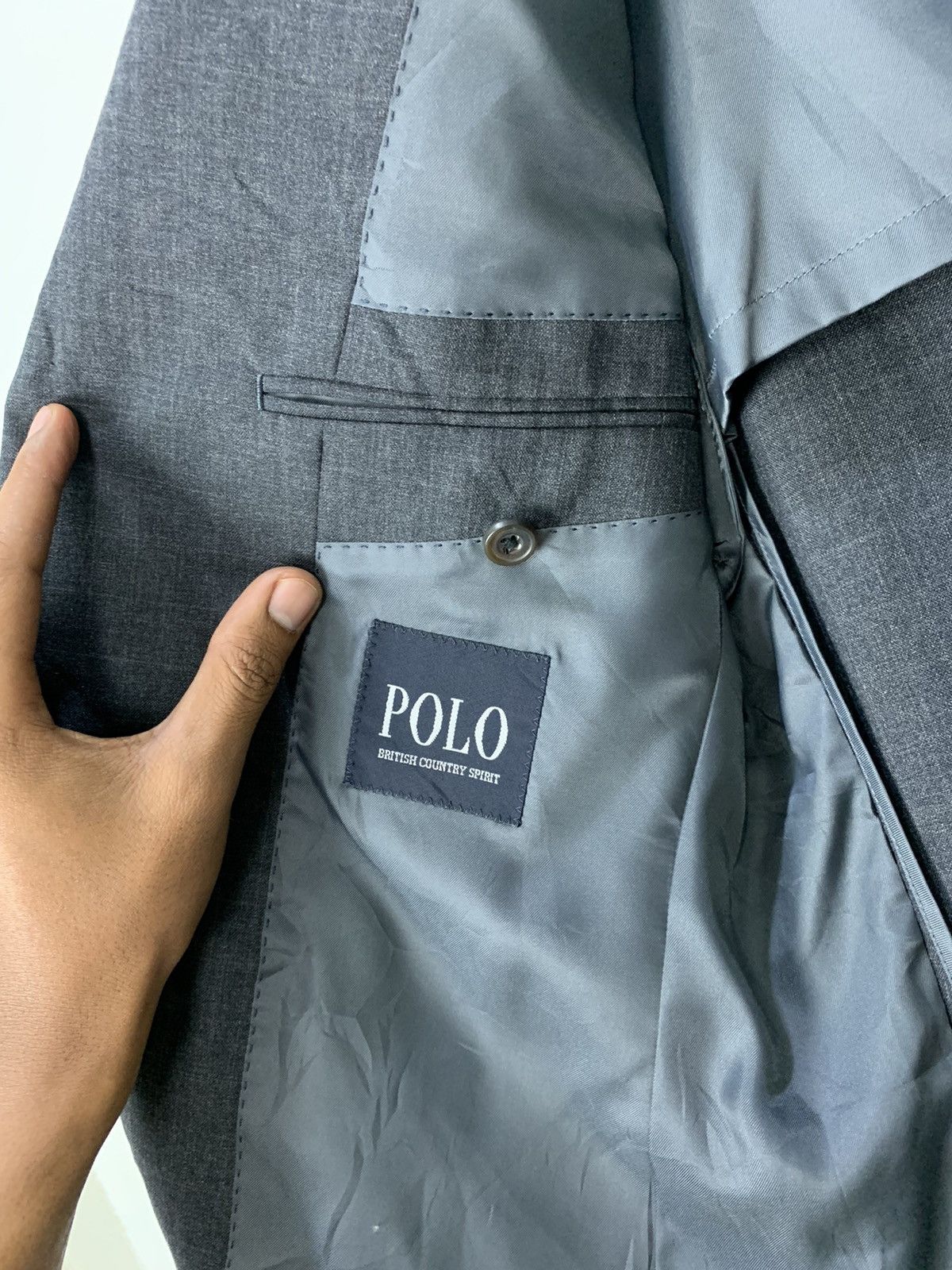Other × Polo Ralph Lauren POLO RALPH LAUREN Rare Luxury ButtonUp Casual Blazer Jacket Size 40R - 20 Thumbnail
