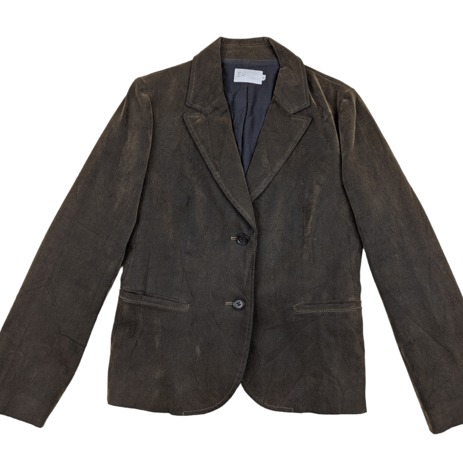 Japanese Brand Vintage Japan EV Smart Casual Blazer Coat Size XS / US 0-2 / IT 36-38 - 2 Thumbnail