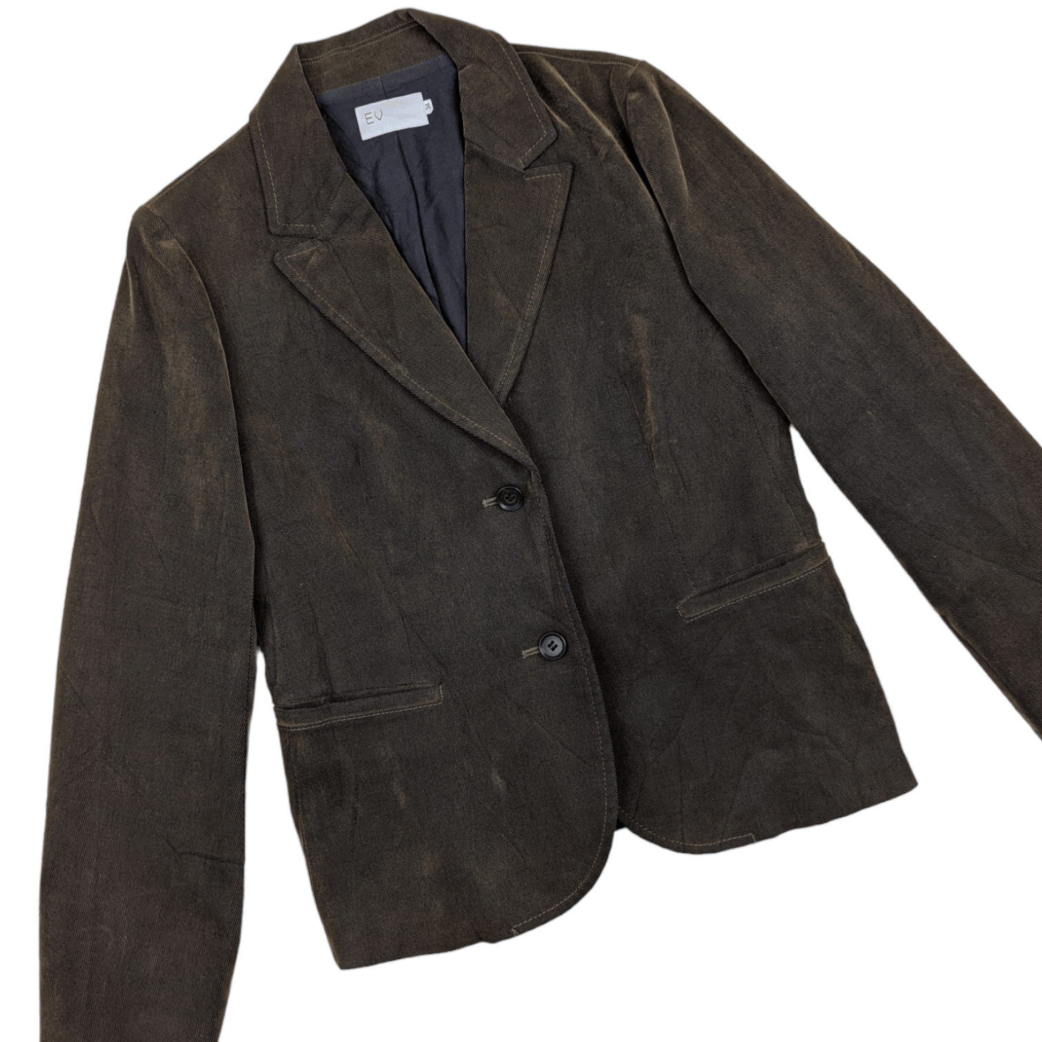 Japanese Brand Vintage Japan EV Smart Casual Blazer Coat Size XS / US 0-2 / IT 36-38 - 3 Thumbnail