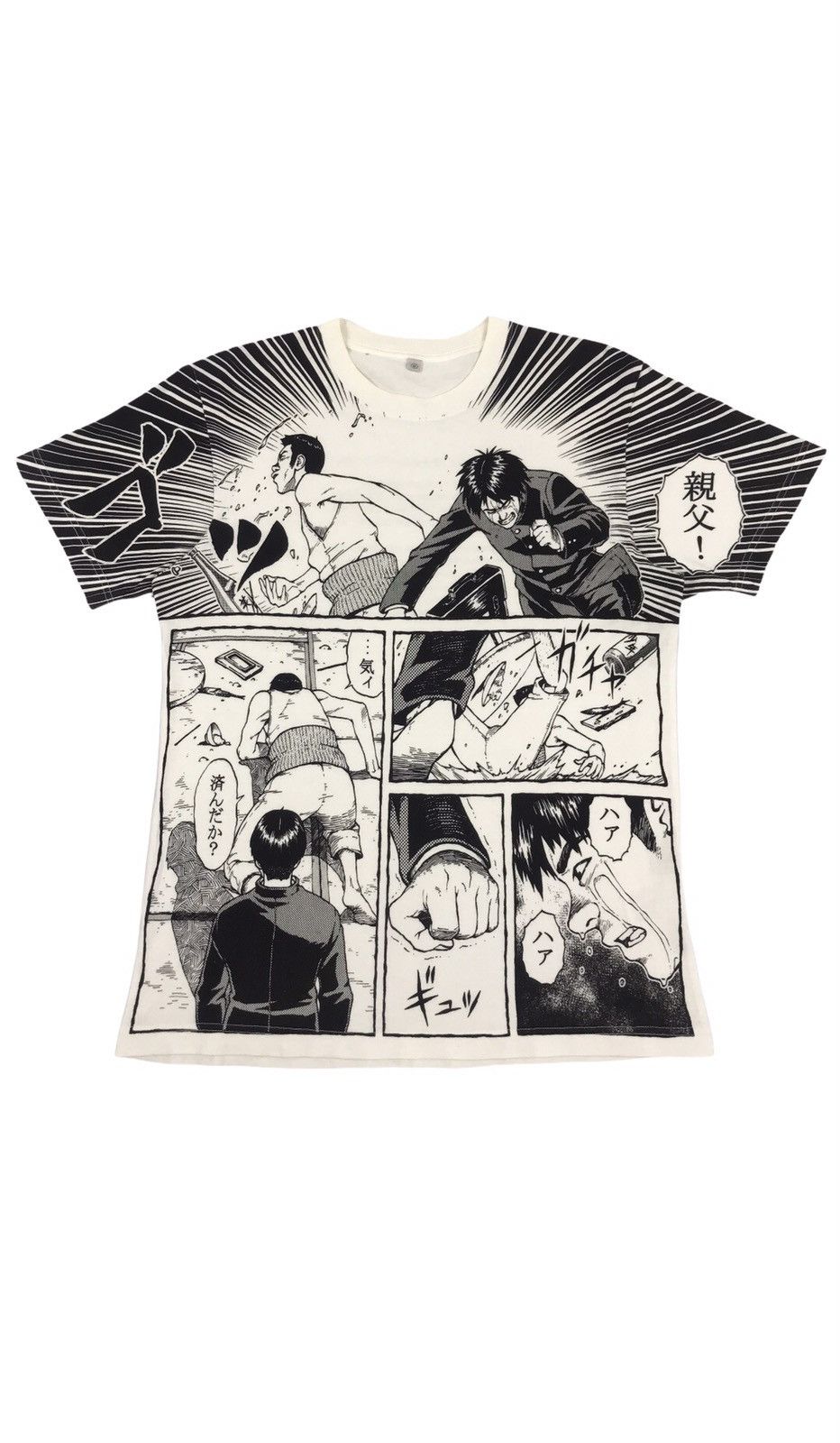 Anime × Japanese Brand × Vintage Fullprinted japanese ANIME t-shirt Size US M / EU 48-50 / 2 - 1 Thumbnail