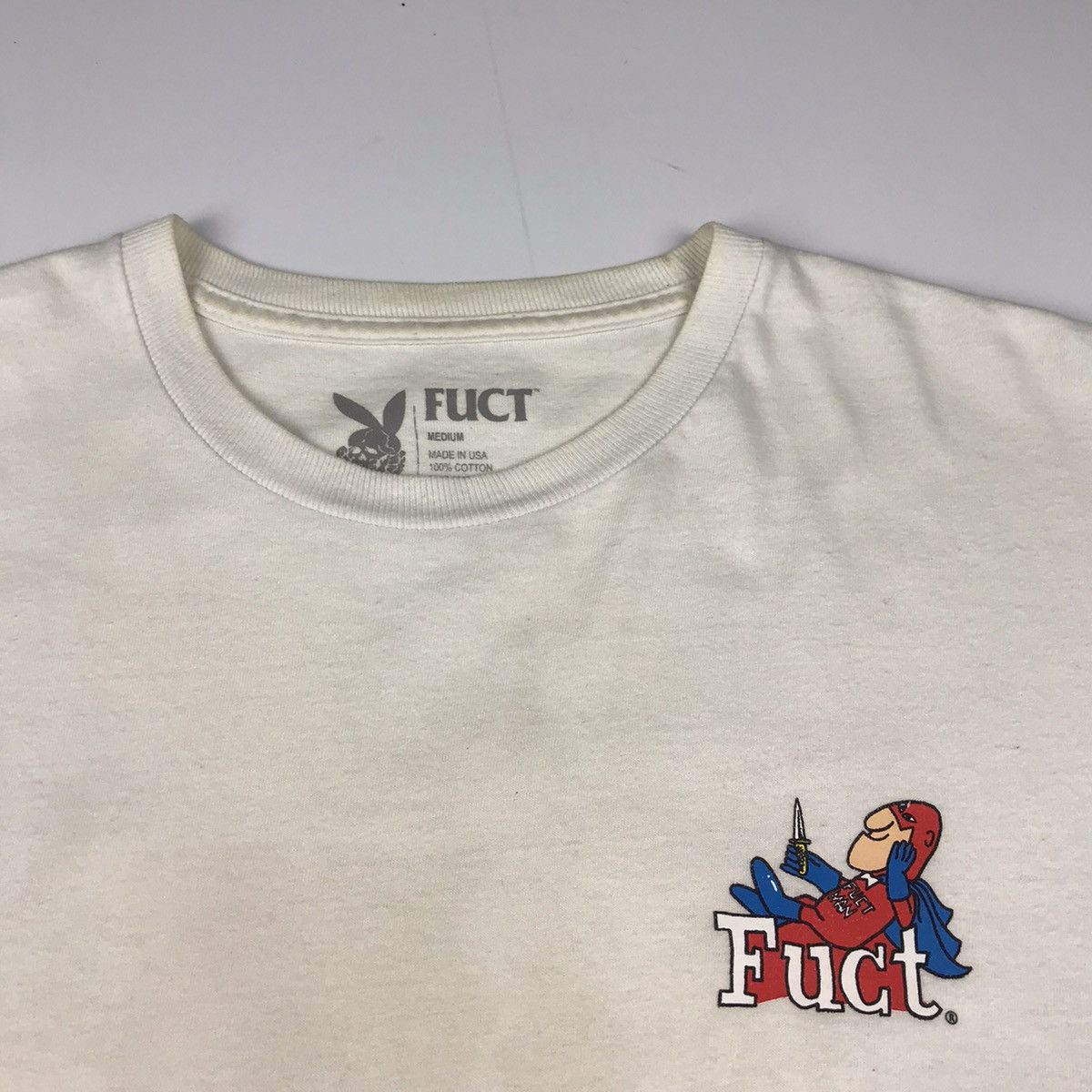 FUCT Rare FUCT MAN cartoon t-shirt Size US M / EU 48-50 / 2 - 4 Thumbnail