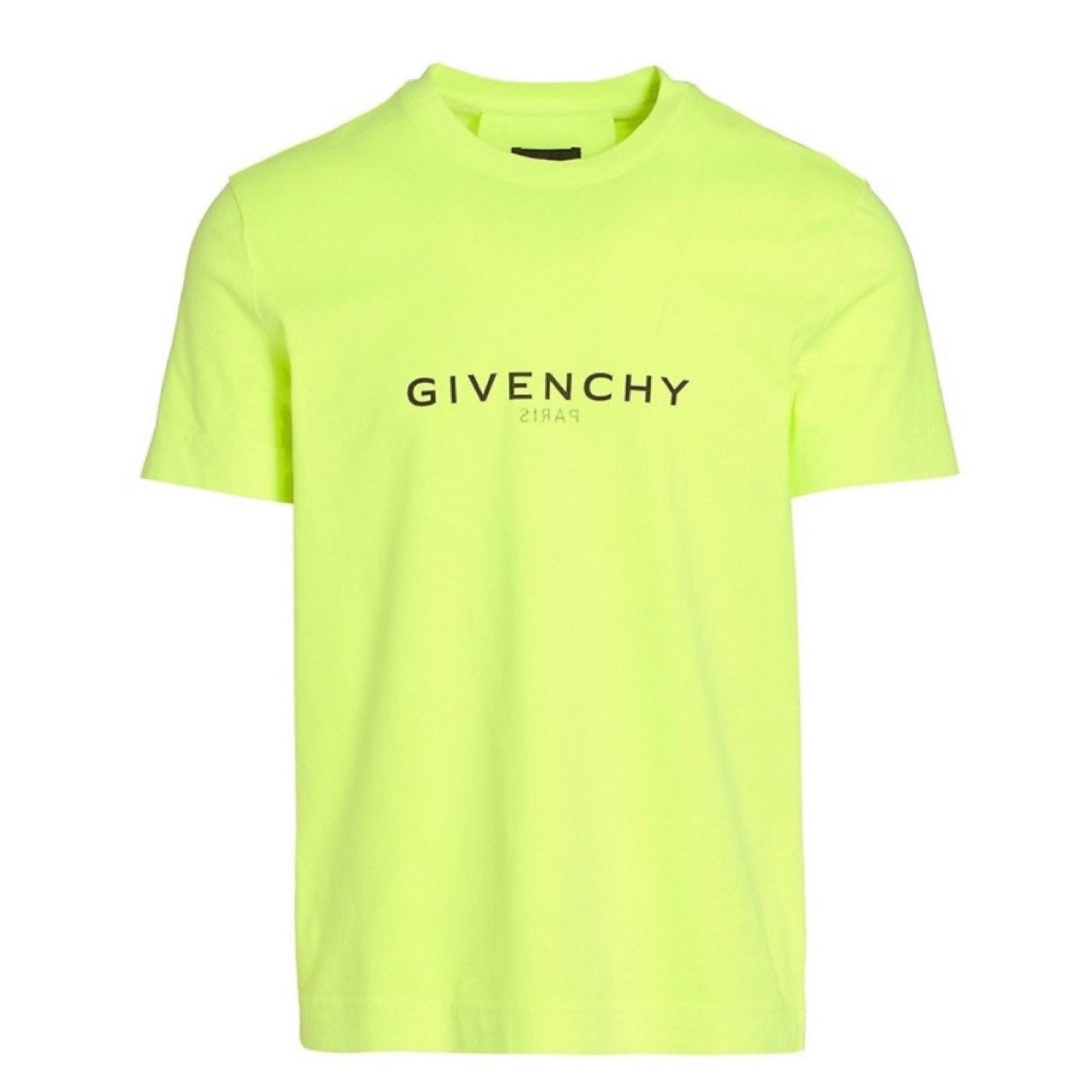 image of Givenchy Reverse Slim Fit T-Shirt Fluo Yellow Men’S Xs $470, Men's