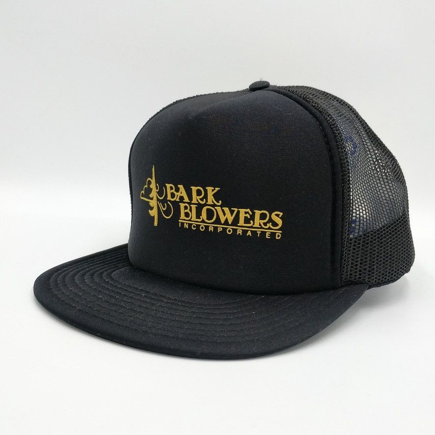 Vintage Vintage Bark Blowers Inc Snapback Trucker Mesh Hat Size ONE SIZE - 3 Thumbnail