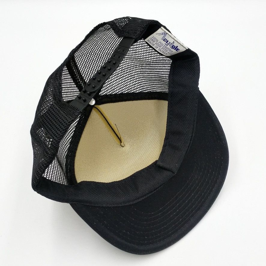 Vintage Vintage Bark Blowers Inc Snapback Trucker Mesh Hat Size ONE SIZE - 8 Thumbnail