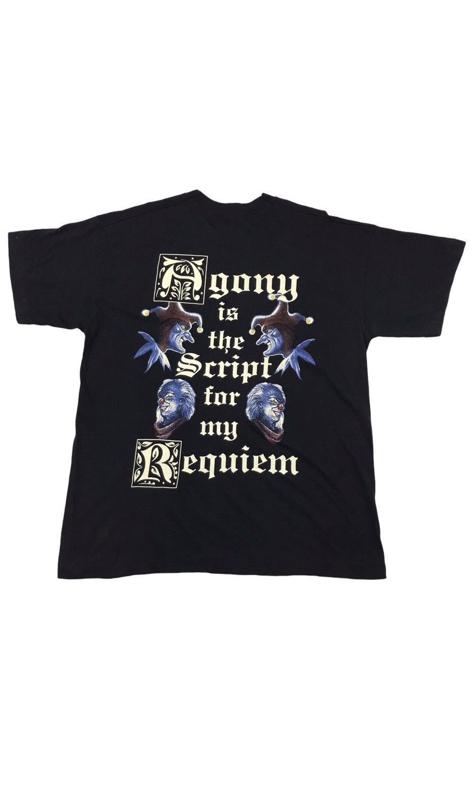 Band Tees × Vintage Vintage BLIND GUARDIAN Agony Is The Script For My Requiem Size US XXL / EU 58 / 5 - 1 Thumbnail