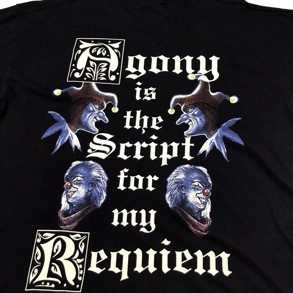 Band Tees × Vintage Vintage BLIND GUARDIAN Agony Is The Script For My Requiem Size US XXL / EU 58 / 5 - 4 Thumbnail