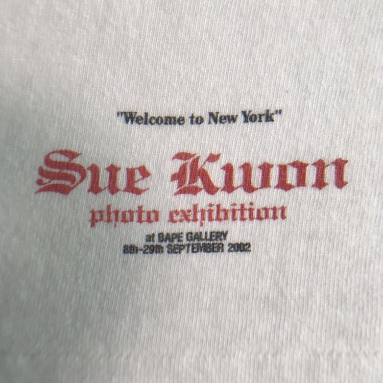 Bape 2002 BAPE Sue Kwon Photo Exhibition T-shirt Size US M / EU 48-50 / 2 - 3 Thumbnail