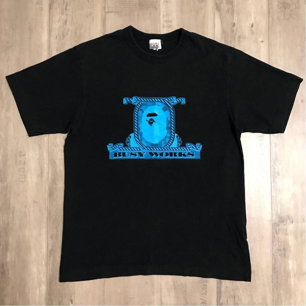 Bape × Nigo 🔥Vintage🔥 BAPE Busy Works T-shirt a bathing ape NIGO Size US M / EU 48-50 / 2 - 2 Thumbnail