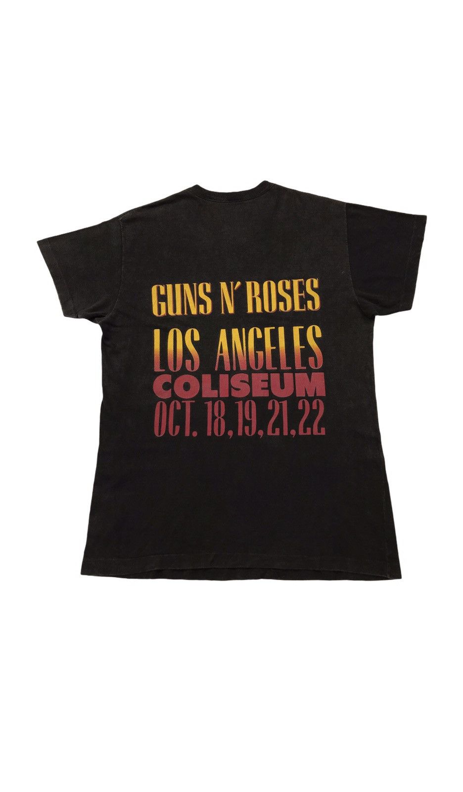Band Tees × Guns N' Roses × Vintage Vintage 80s Guns N’ Roses Los Angeles tour t-shirt Size US M / EU 48-50 / 2 - 1 Thumbnail