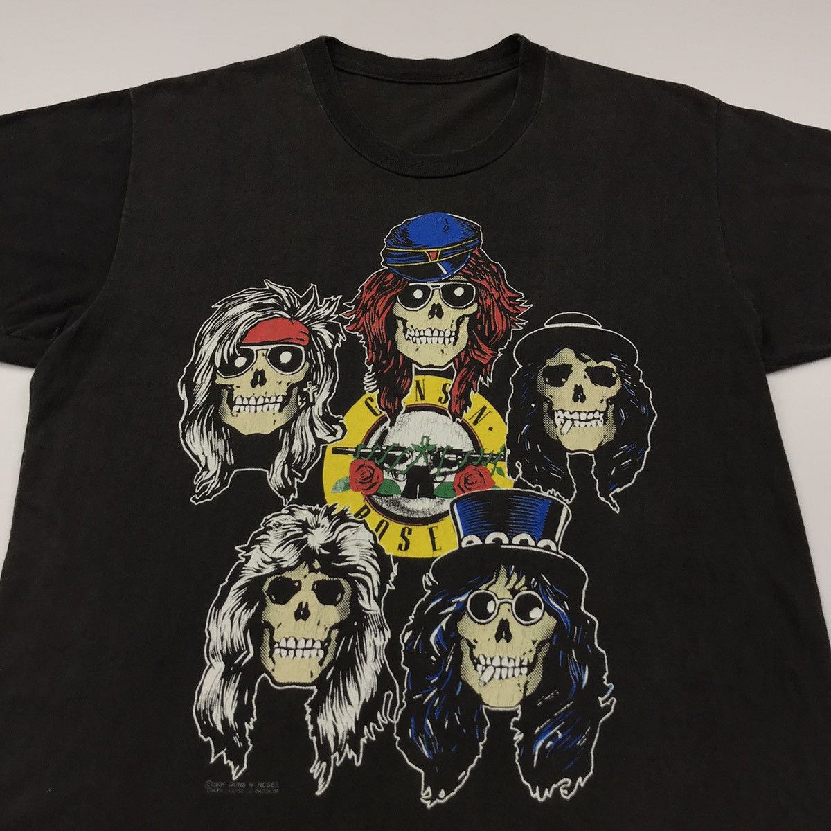 Band Tees × Guns N' Roses × Vintage Vintage 80s Guns N’ Roses Los Angeles tour t-shirt Size US M / EU 48-50 / 2 - 2 Thumbnail