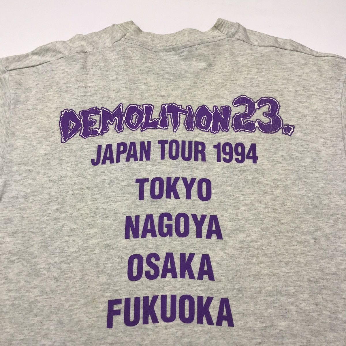 Band Tees × Vintage Vintage 90s DEMOLITION 23 japan tour promo t-shirt Size US L / EU 52-54 / 3 - 3 Thumbnail