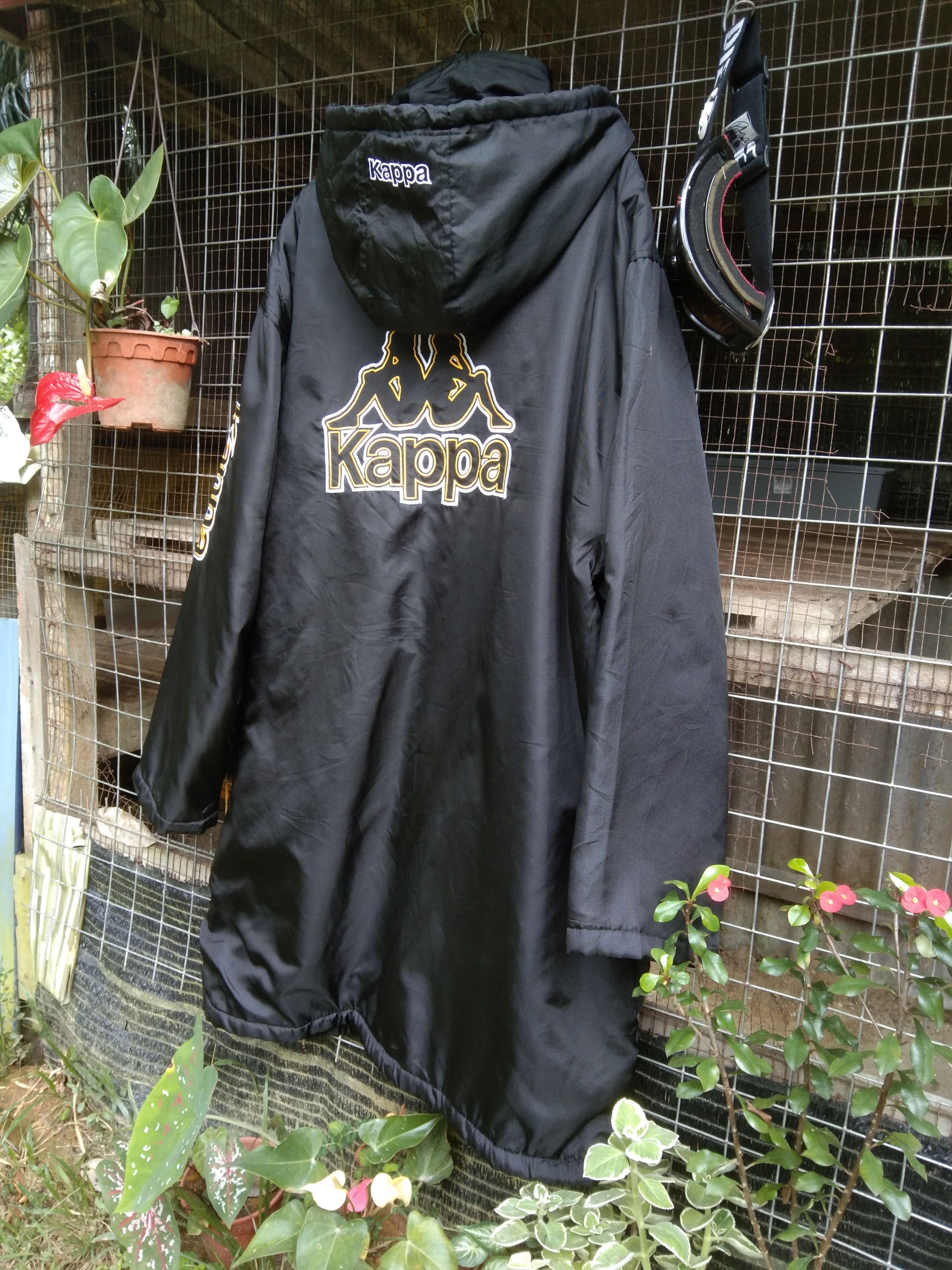 Kappa ITALIAN KAPPA SHERPA PARKA LONG JACKET Size US L / EU 52-54 / 3 - 5 Thumbnail