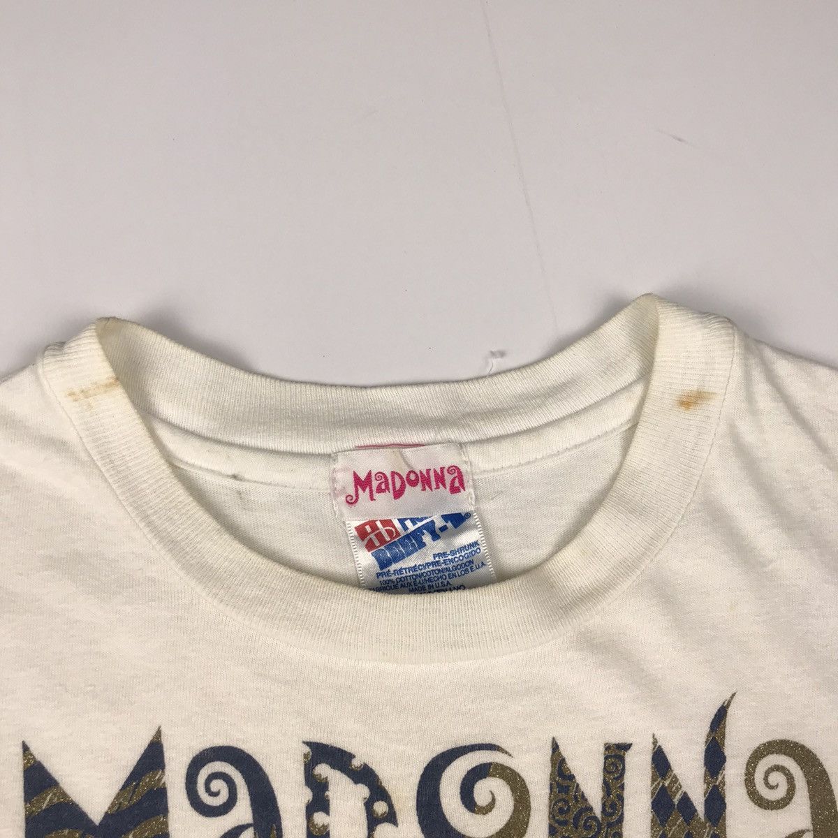 Band Tees × Vintage Rare Vintage MADONNA promo t-shirt Size US M / EU 48-50 / 2 - 4 Thumbnail