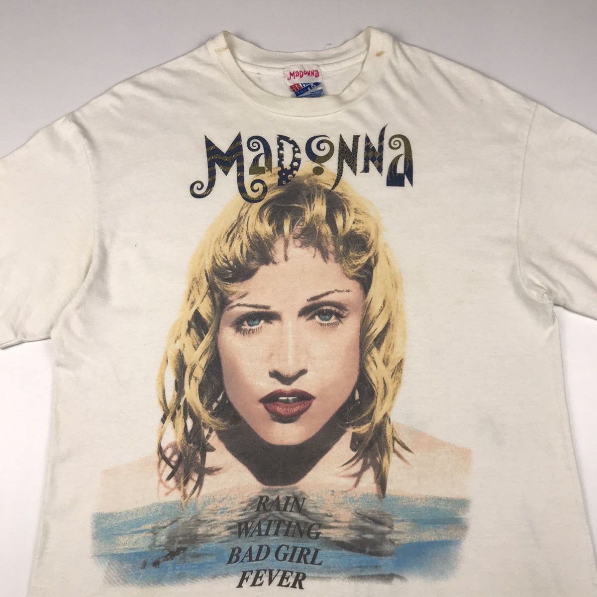 Band Tees × Vintage Rare Vintage MADONNA promo t-shirt Size US M / EU 48-50 / 2 - 3 Thumbnail