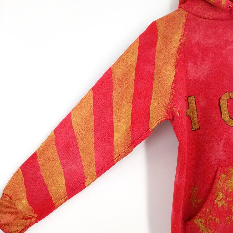 Vintage Vintage HOPE Custom Hand Painted Bleached Stripe Hoodie M Size US M / EU 48-50 / 2 - 4 Thumbnail