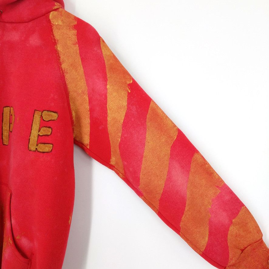 Vintage Vintage HOPE Custom Hand Painted Bleached Stripe Hoodie M Size US M / EU 48-50 / 2 - 5 Thumbnail