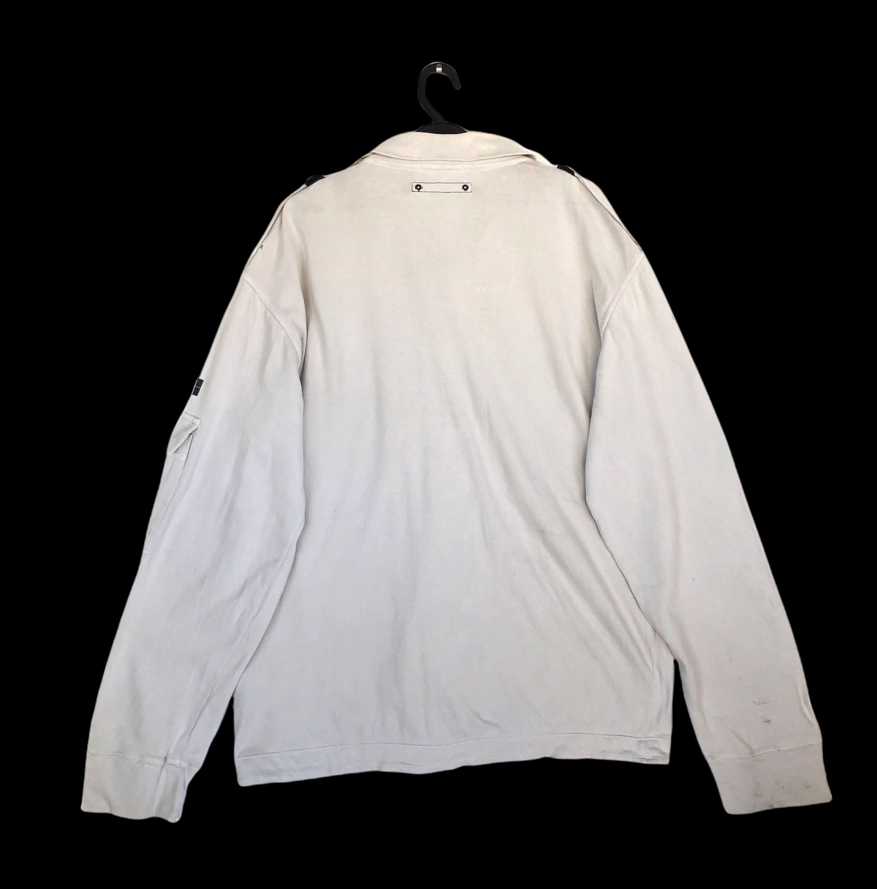 Stone Island RARE🔥SS07 ZIPPER SWEATSHIRT DISTRESS Size US XL / EU 56 / 4 - 2 Thumbnail