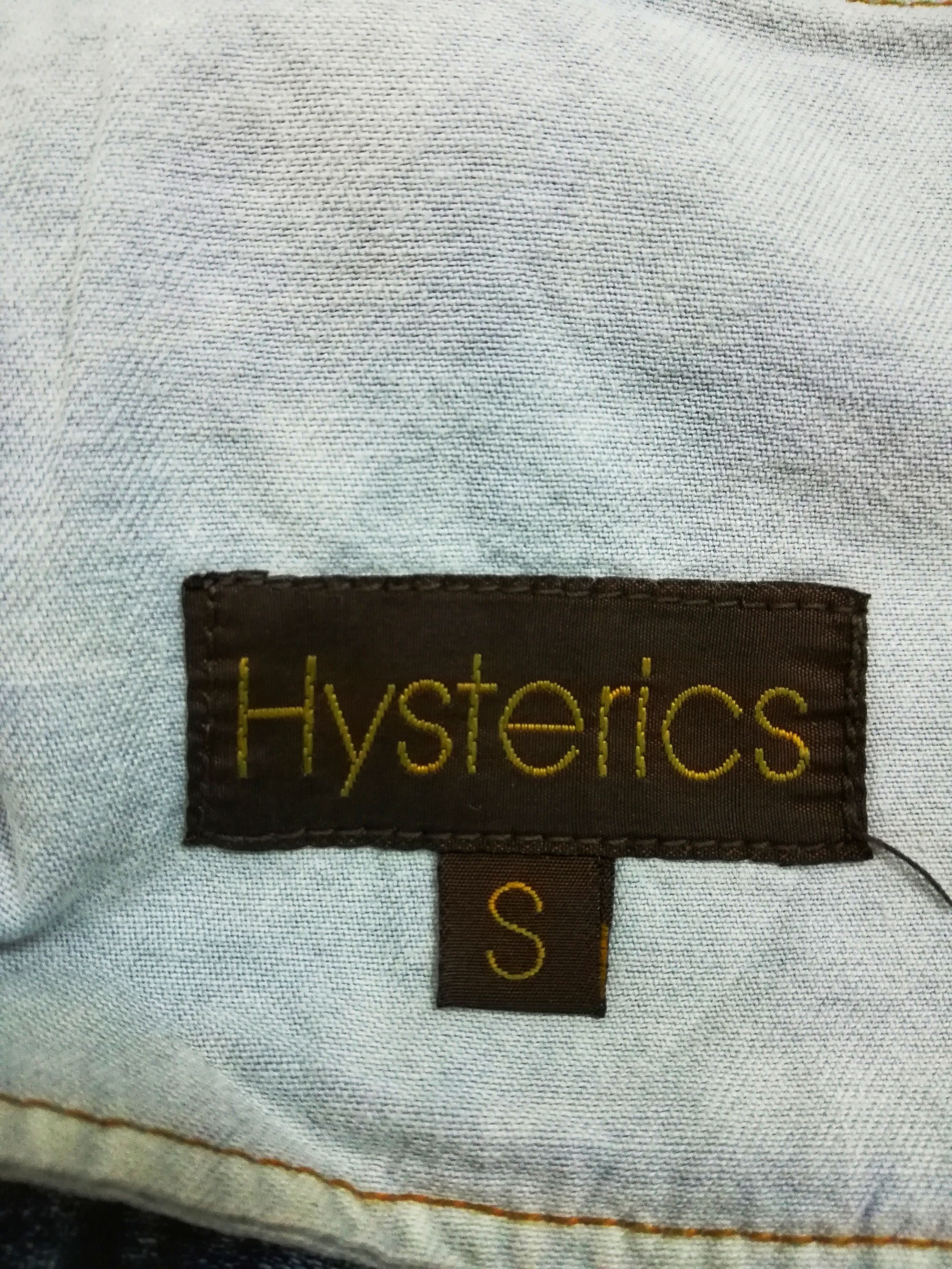 Hysteric Glamour × Indigo × Japanese Brand 🔥Kinky Scab Denim With Tag / Punk / Similar To Undercover Size US 29 - 13 Thumbnail