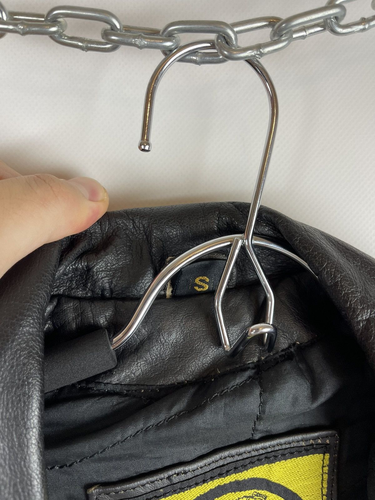 Genuine Leather Black Point vintage real leather biker jacket 90s Size US S / EU 44-46 / 1 - 11 Thumbnail