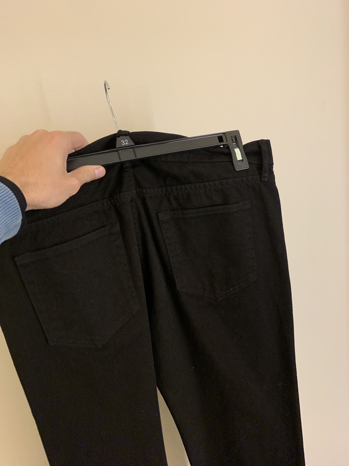 424 Single Zip Hem Denim in Black Size US 33 - 9 Thumbnail