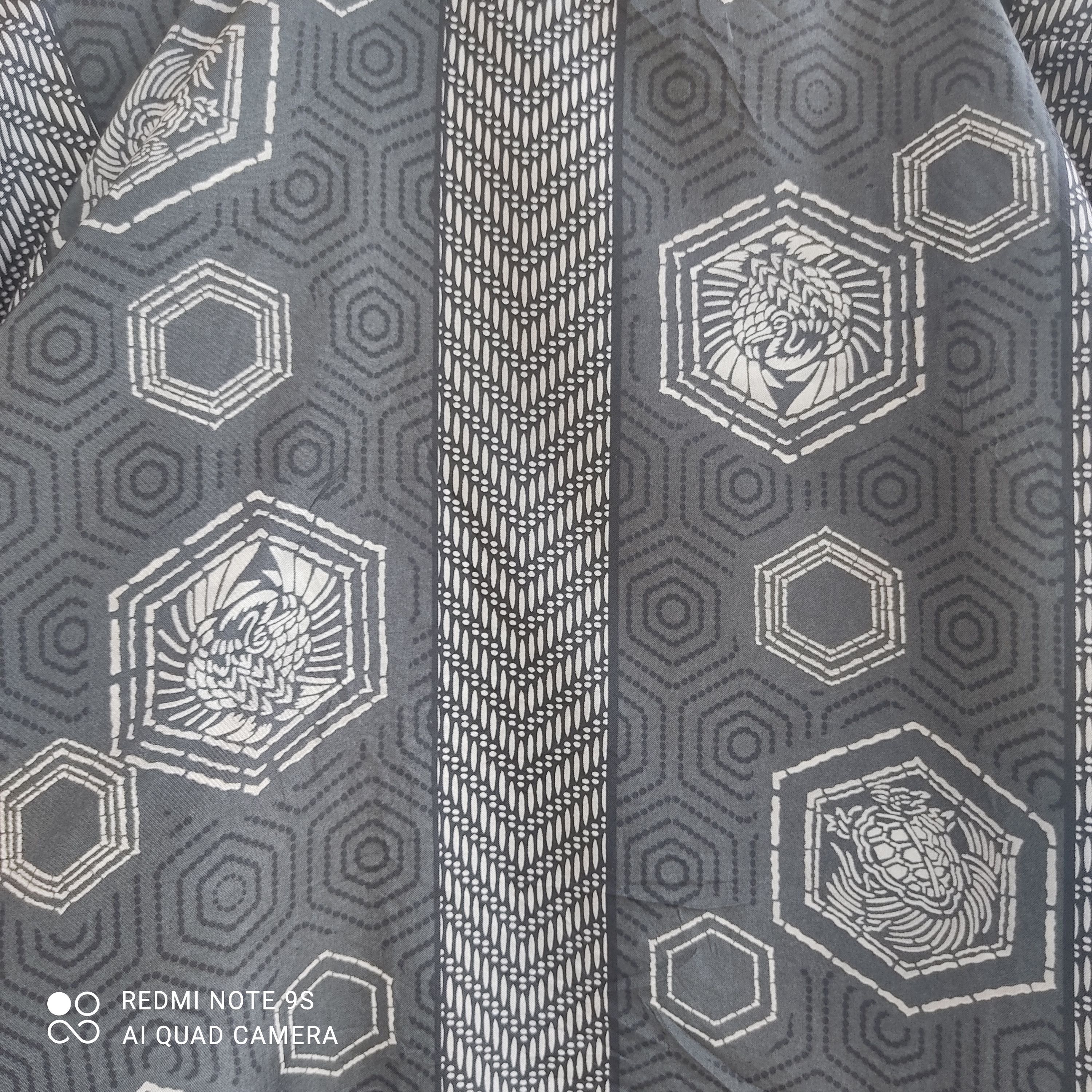 Japanese Brand EVISU SUMO FatMan Monogram Allover Print Reversible Kimono Size US L / EU 52-54 / 3 - 8 Thumbnail